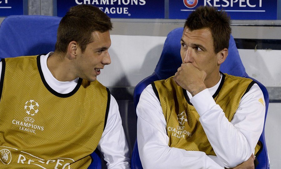 Marko Pjaca i Mario Mandžukić