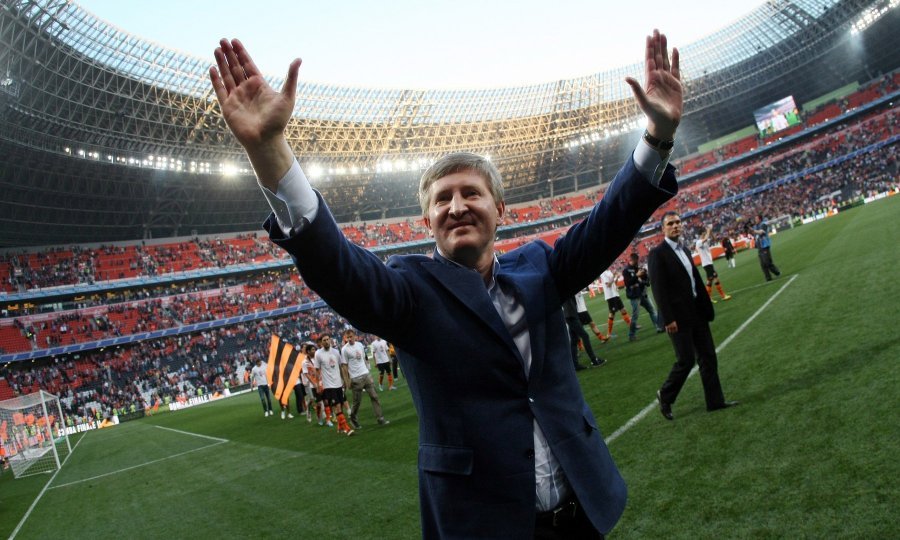 Ukrajinski milijarder te vlasnik i predsjednik nogometnog kluba Šahtar Rinat Ahmetov