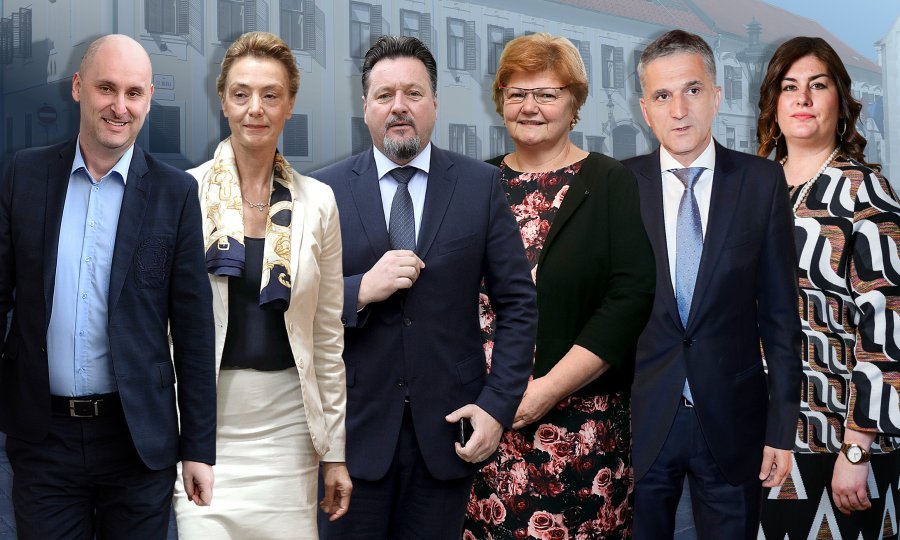 Bivši ministri Tomislav Tolušić, Marija Pejčinović Burić, Lovro Kuščević, Nada Murganić, Goran Marić i Gabrijela Žalac