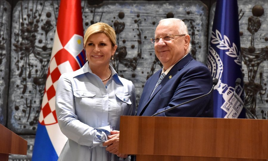 Kolinda Grabar Kitarović i Reuven Rivlin