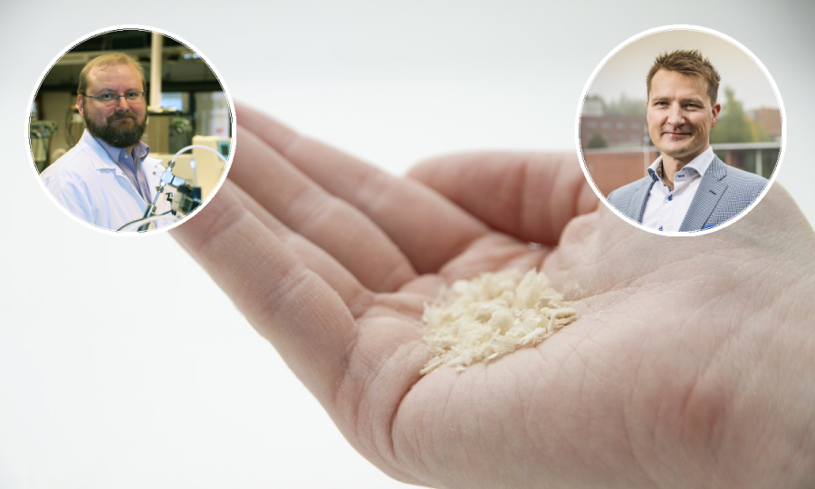 Juha-Pekka Pitkänen, tehnološki direktor Solar Foodsa i Pasi Vainikka, izvršni direktor kompanije Solar Foods