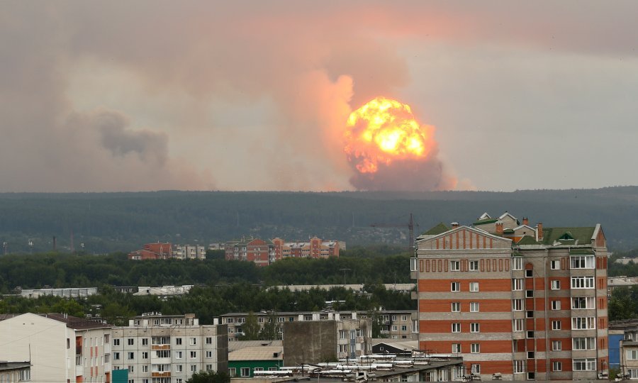 Eksplozija u ruskoj vojnoj bazi