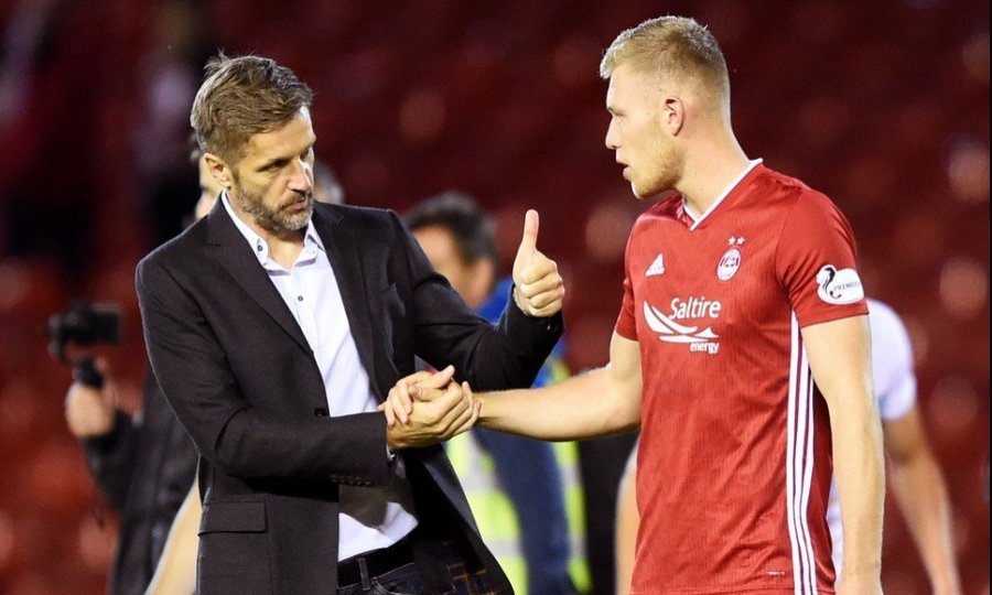 Igor Bišćan i Sam Cosgrove nakon utakmice