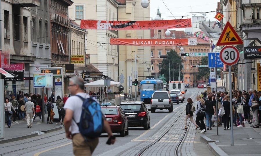 Frankopanska ulica (arhivska fotografija)