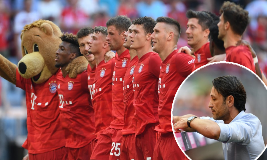 Bayernovi nogometaši i Niko Kovač