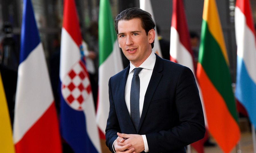 Austrijski kancelar i čelnik Narodne stranke Sebastian Kurtz