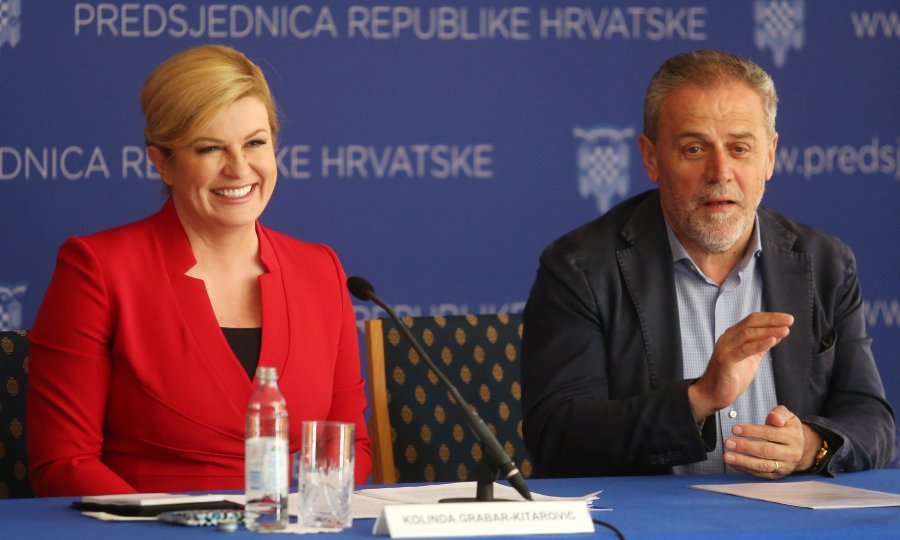 Kolinda Grabar Kitarović i Milan Bandić