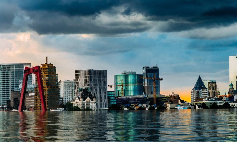 Umjetnička vizija potopljene nizozemske luke Rotterdam uskoro bi mogla postati stvarnost