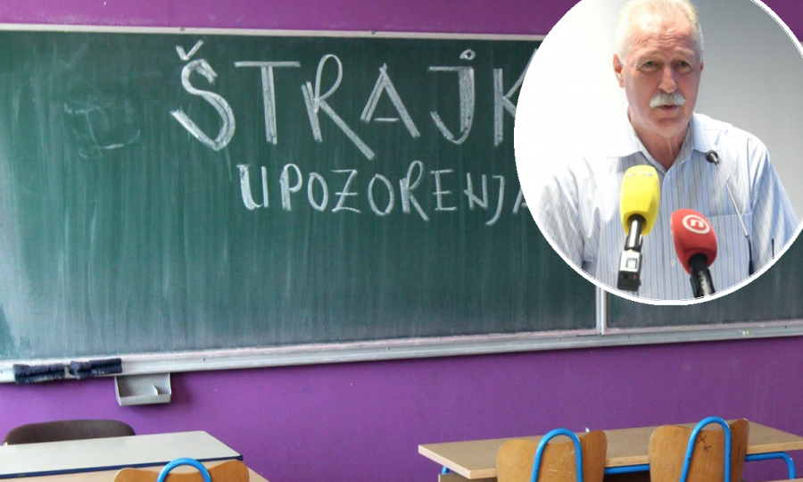 Štrajk u školama; sindikalist Branimir Mihalinec