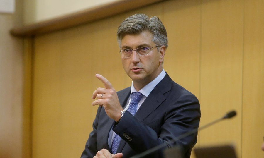 Andrej Plenković u Saboru