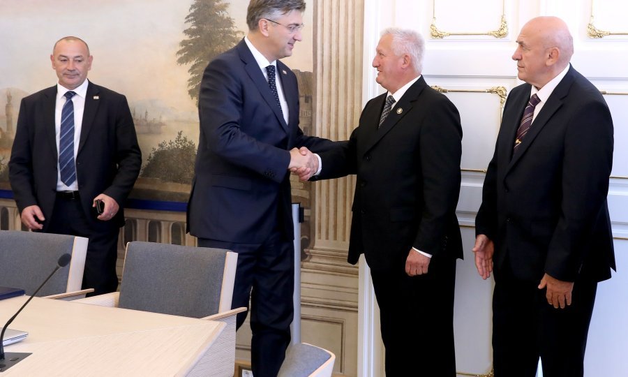 Andrej Plenković s Generalskim zborom
