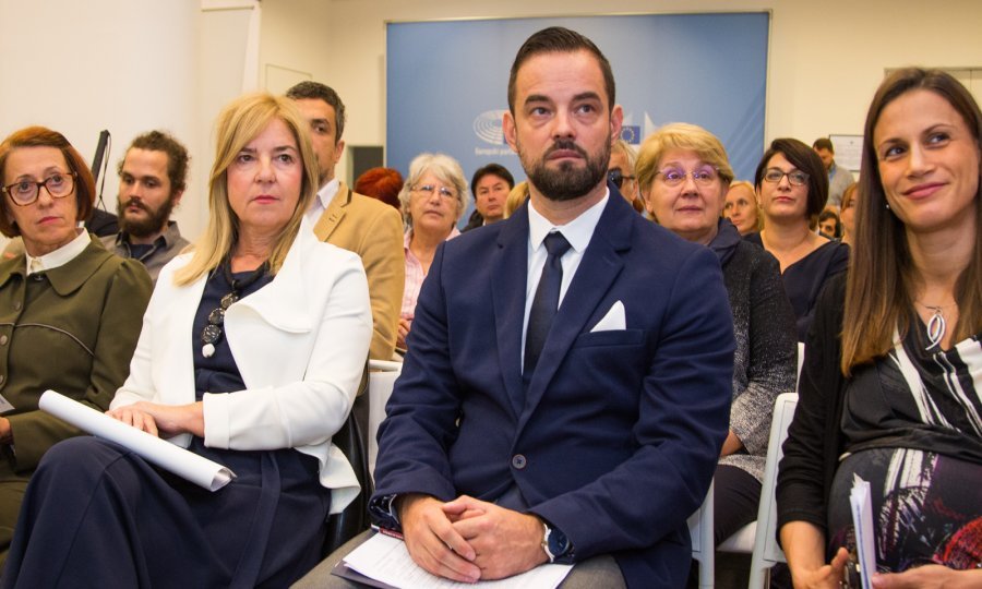 Lana Zeković, Krešimir Partl, Helenca Pirnat Dragičević, Mira Pekeč Knežević