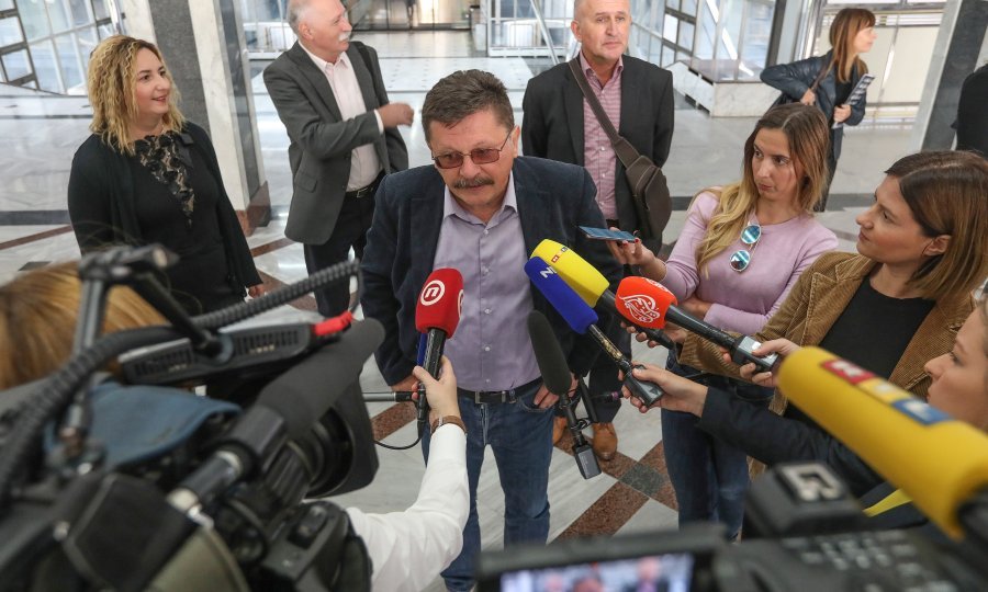 Predsjednik Matice hrvatskih sindikata Vilim Ribić
