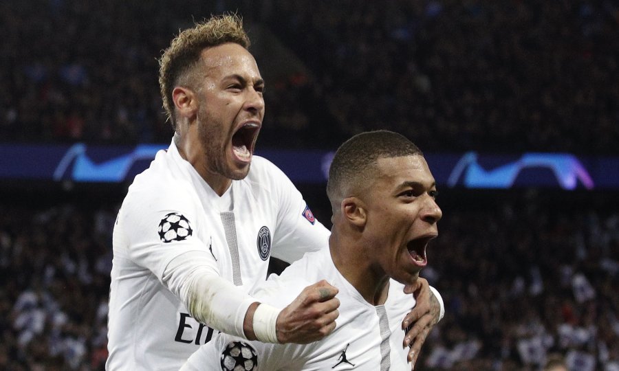 Neymar i Kylian Mbappe