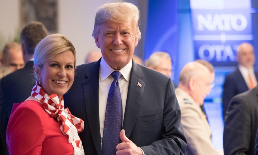 Kolinda Grabar Kitarović, Donald Trump