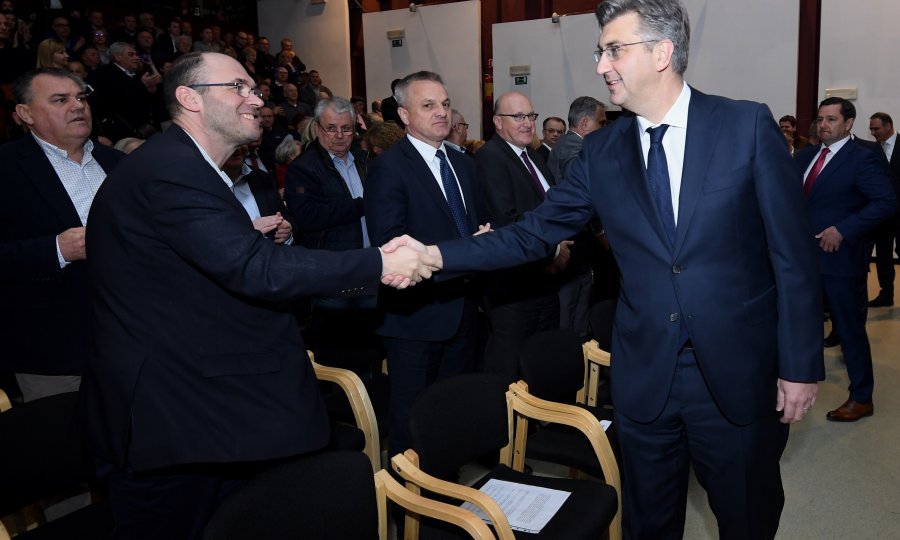 Davor Ivo Stier i Andrej Plenković