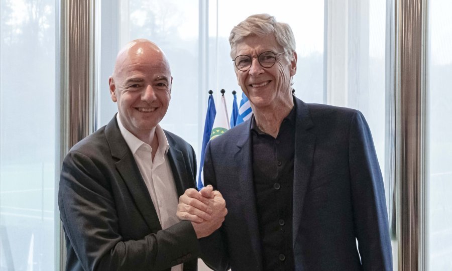 Gianni Infantino i Arsene Wenger