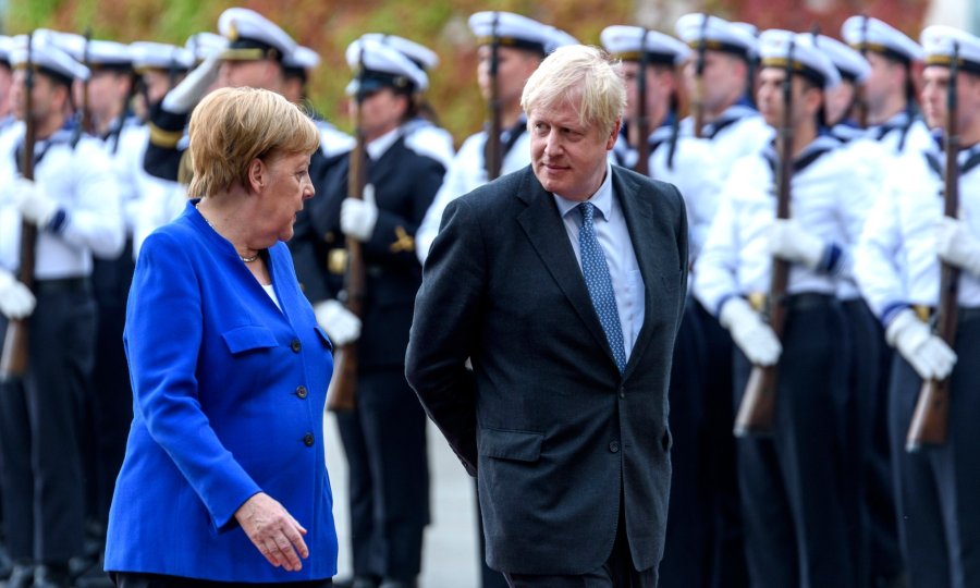 Njemačka kancelarka Angela Merkel i britanski premijer Boris Johnson