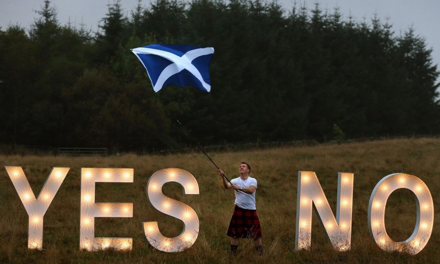 Škotska referendum da ne yes no