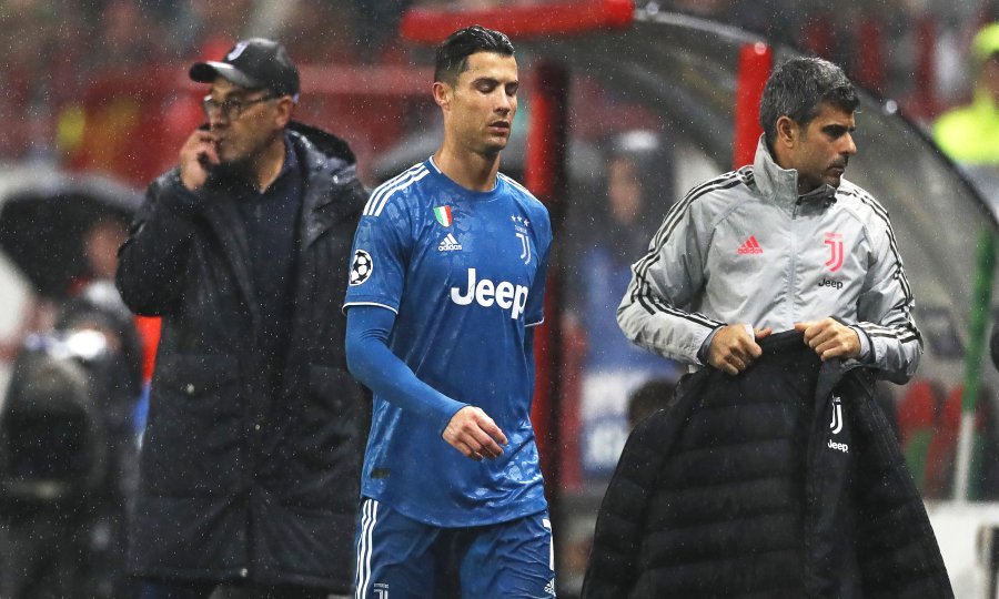 Maurizio Sarri i Cristiano Ronaldo