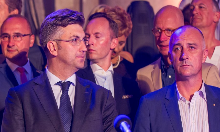Andrej Plenković i Ivan Vrdoljak