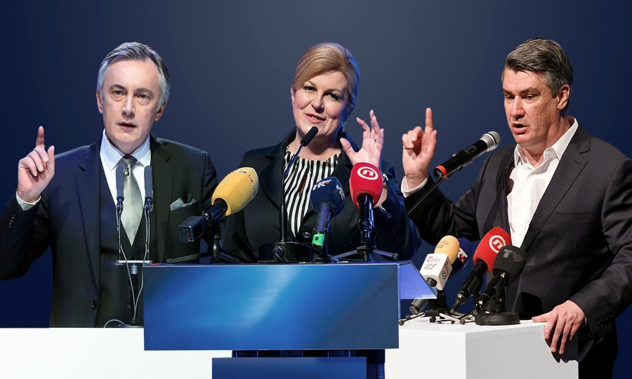 Miroslav Škoro, Kolinda Grabar Kitarović, Zoran Milanović