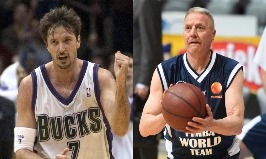 Toni Kukoč i Pino Giergia