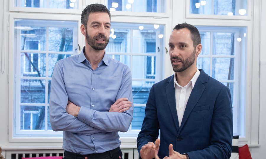 Ivo Šegota i Mladen Kožić