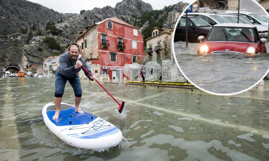 Poplava u Omišu, poplava u Dolcu