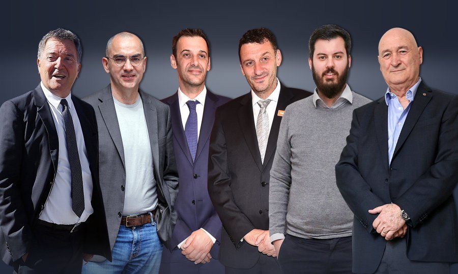 Ante Vlahović, Nenad Bakić, braća Kutić, Mate Rimac i Branko Roglić