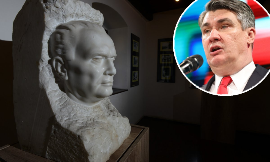 Titova bista, Zoran Milanović