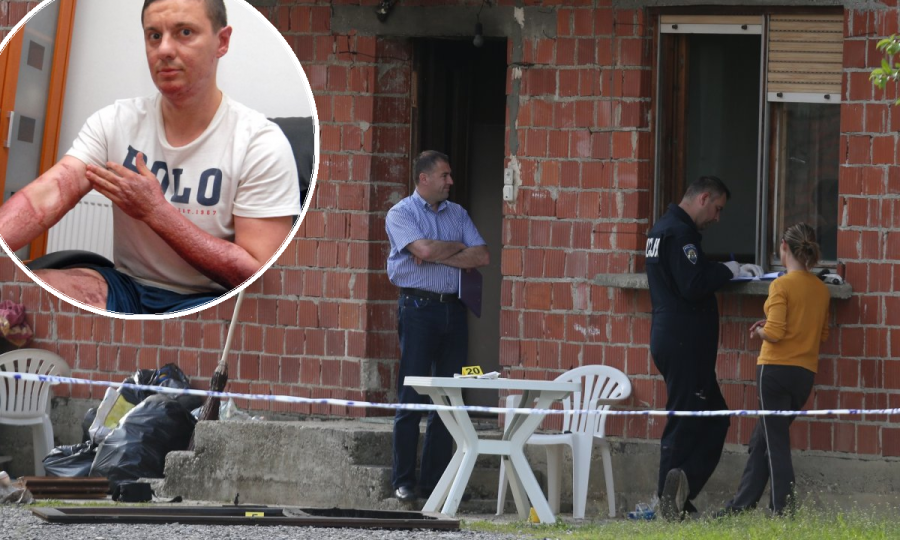 Zločin u Belovaru 2013, ozlijeđeni policajac Marko Lasić