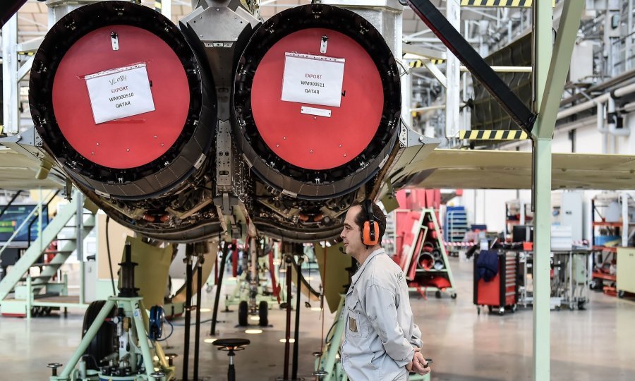 Tvornica Dassaulta, Merignac u Francuskoj, u kojoj se sklapaju borbeni zrakoplovi Rafale
