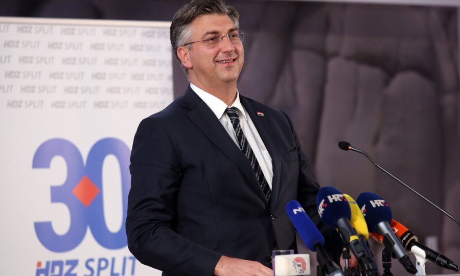 Andrej Plenković u Splitu