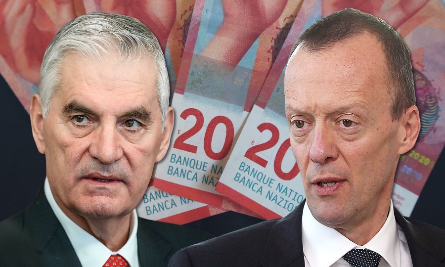 Miljenko Živaljić i Michel Müller, bivši šefovi Zabe i Raiffeisena