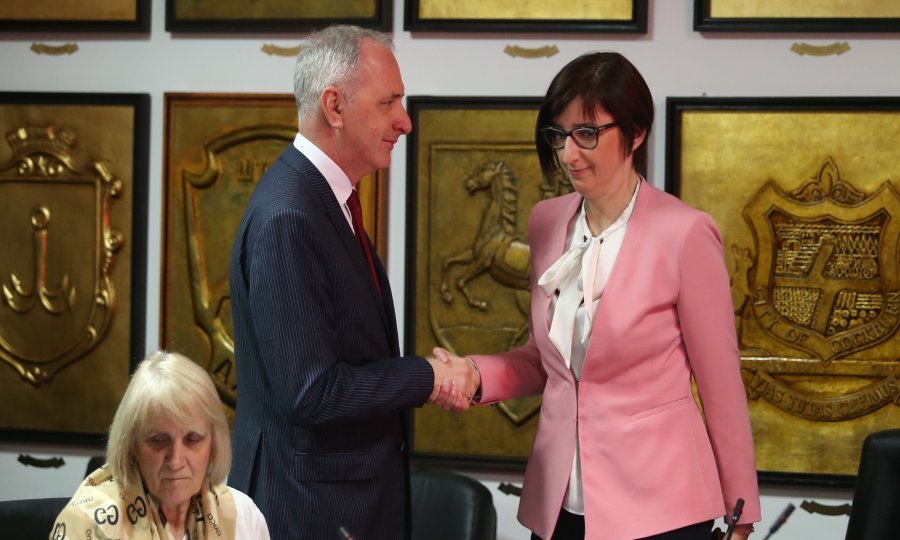 Andro Krstulović Opara i Marijana Puljak