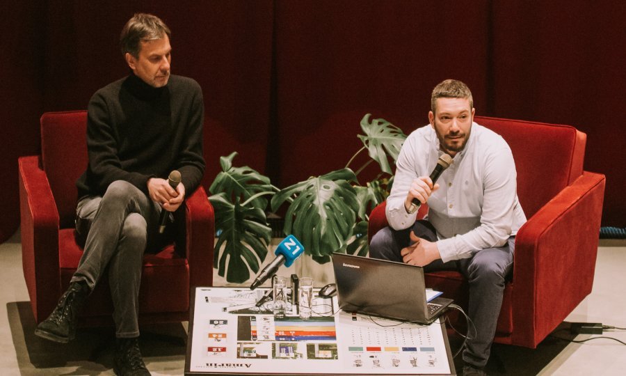 Boris T. Matić i Hrvoje Laurenta