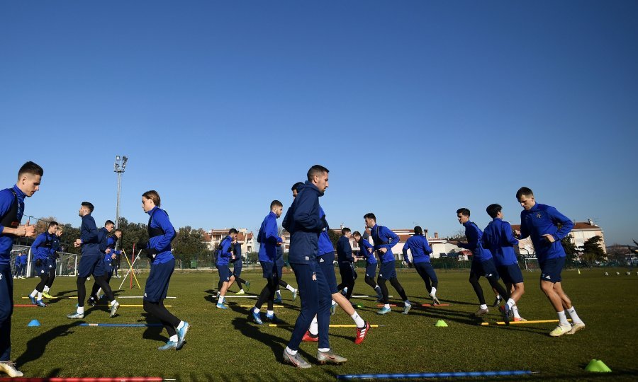 NK Dinamo - trening prve momčadi na pripremama u Rovinju