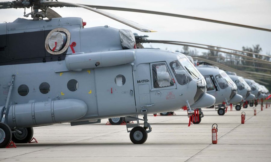 Svih deset helikoptera Mi-171sh prizemljeno je zbog učestalih kvarova