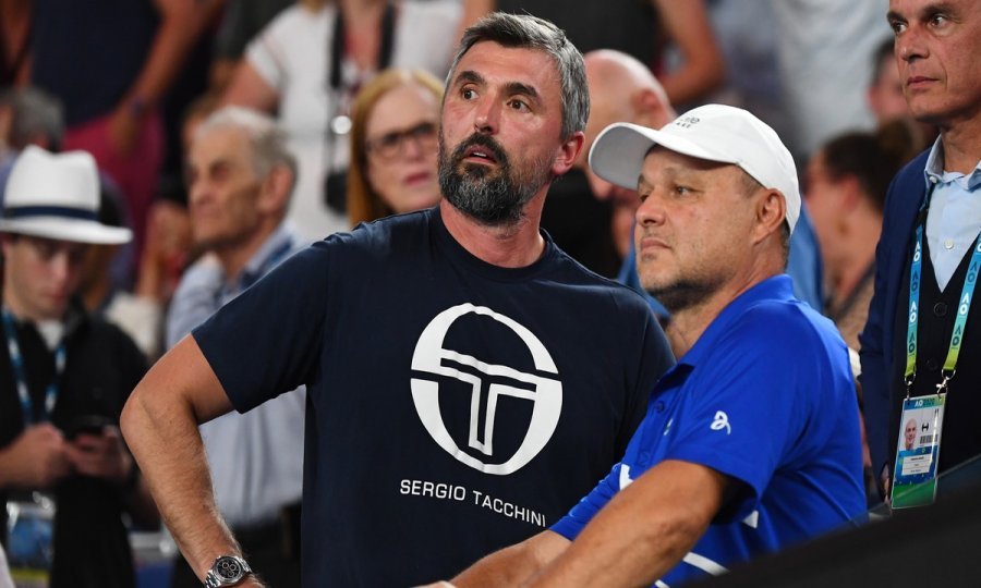 Goran Ivanišević na Australian Openu 2020.