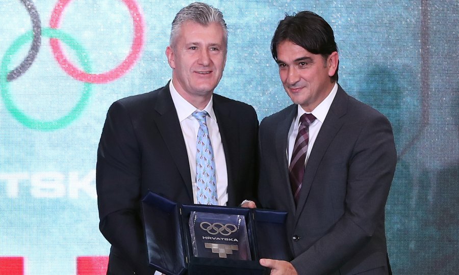 Davor Šuker i Zlatko Dalić