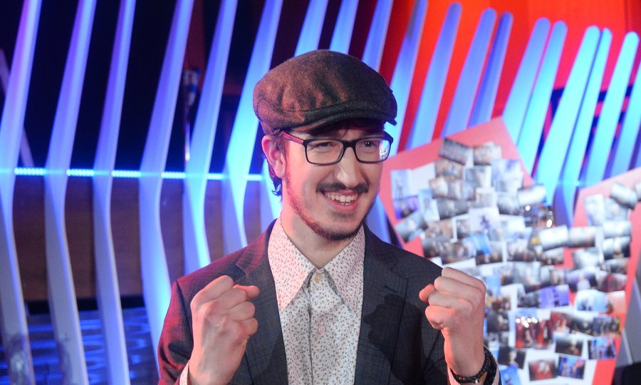 Pobjednik treće sezone showa The Voice Hrvatska Vinko Ćemeraš.