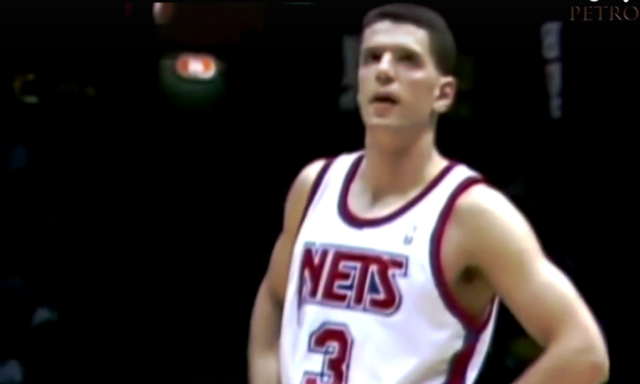 Dražen Petrović NJ Nets
