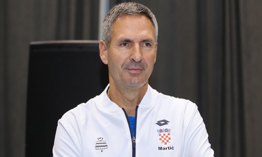 Izbornik hrvatske Davis Cup reprezentacije Vedran Martić