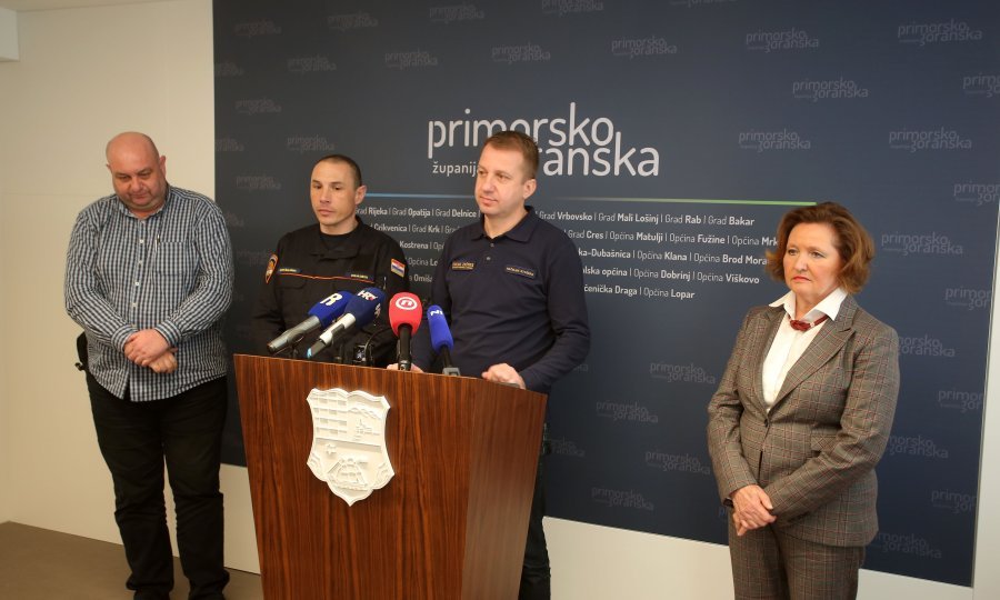Marko Boras Mandić, Stožer civilne zaštite Primorsko-goranske županije