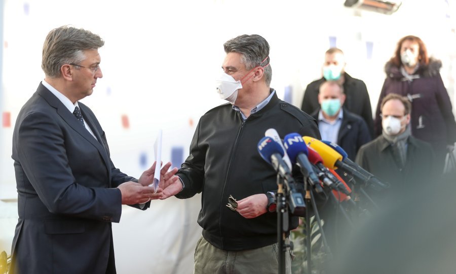 Andrej Plenković, Zoran Milanović