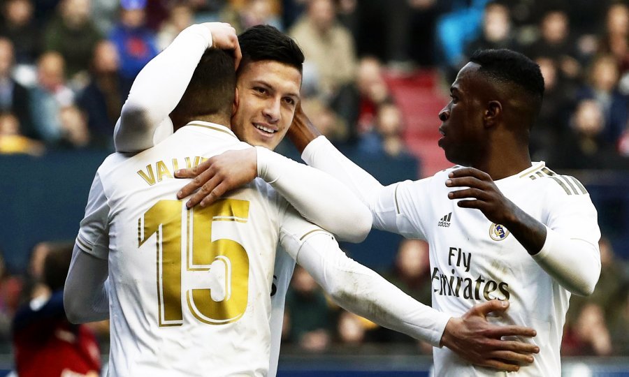 Luka Jović, Federico Valverde, Vinicius Junior