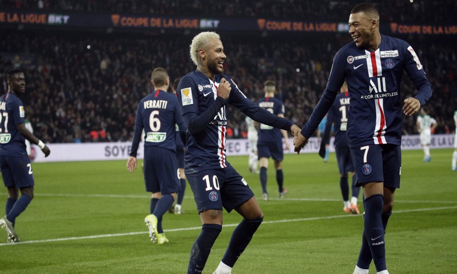 Neymar i Kylian Mbappe