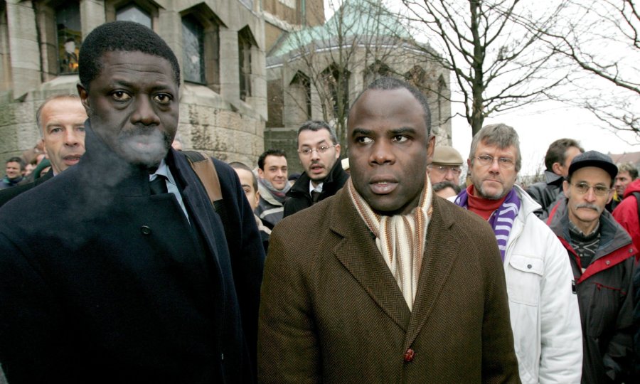 Pape Diouf (lijevo)