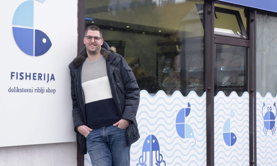 Ivan Bosnić, suvlasnik Fisherije